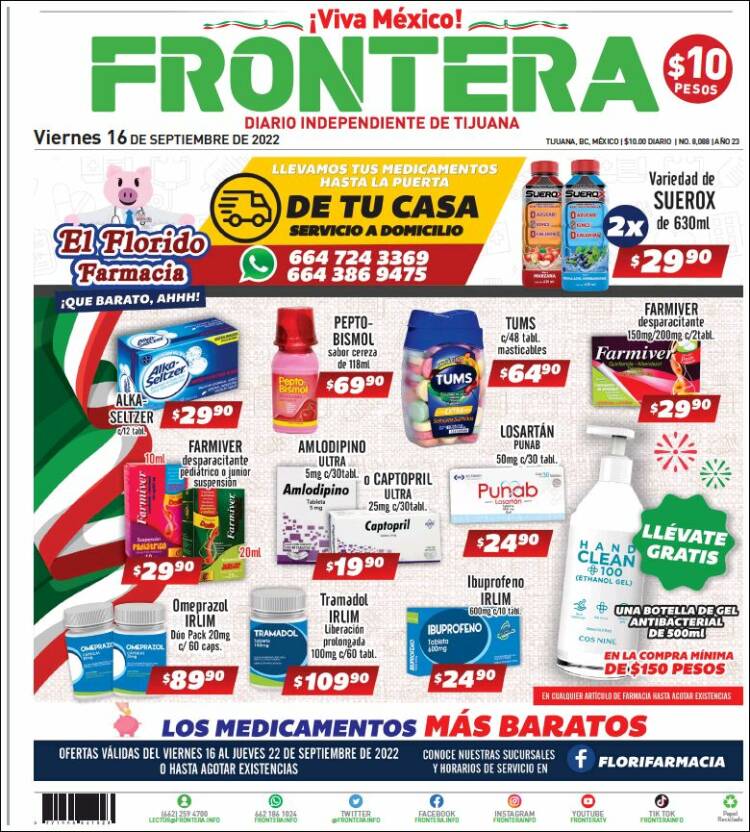 Portada de Frontera (M&eacute;xico)