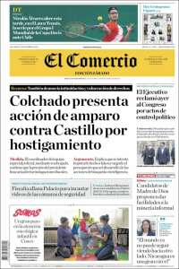 Portada de El Comercio (Peru)