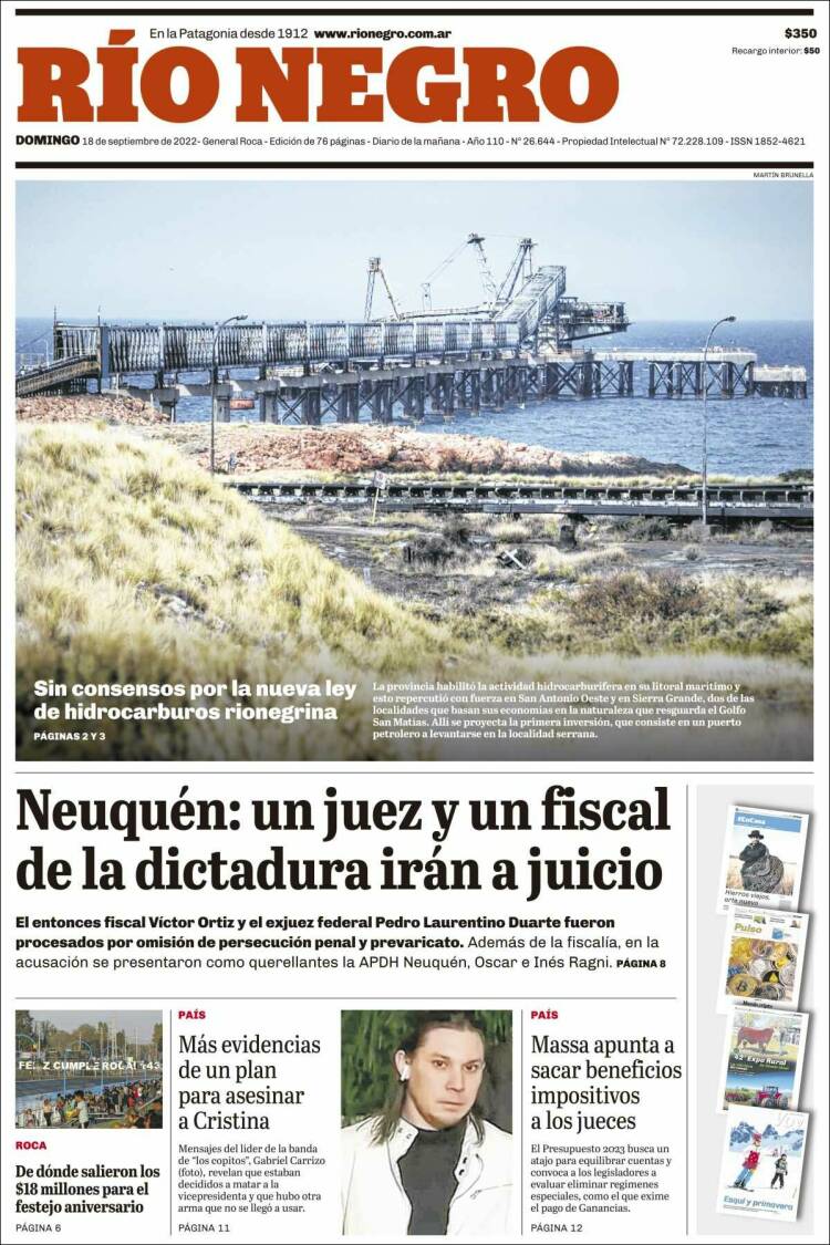 Portada de Rio Negro (Argentina)