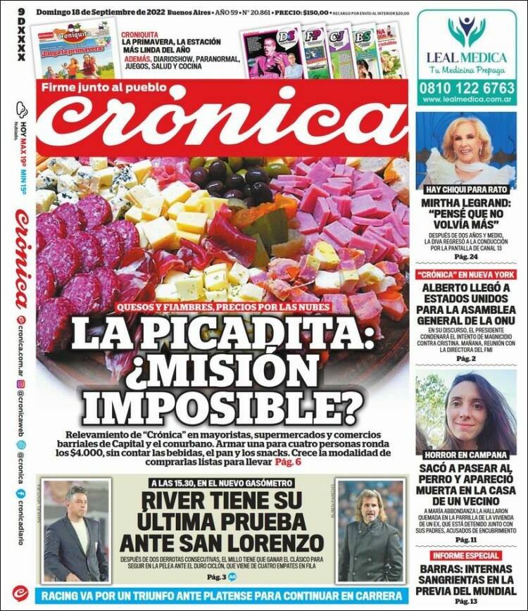 Portada de La Voz del Chaco (Argentina)