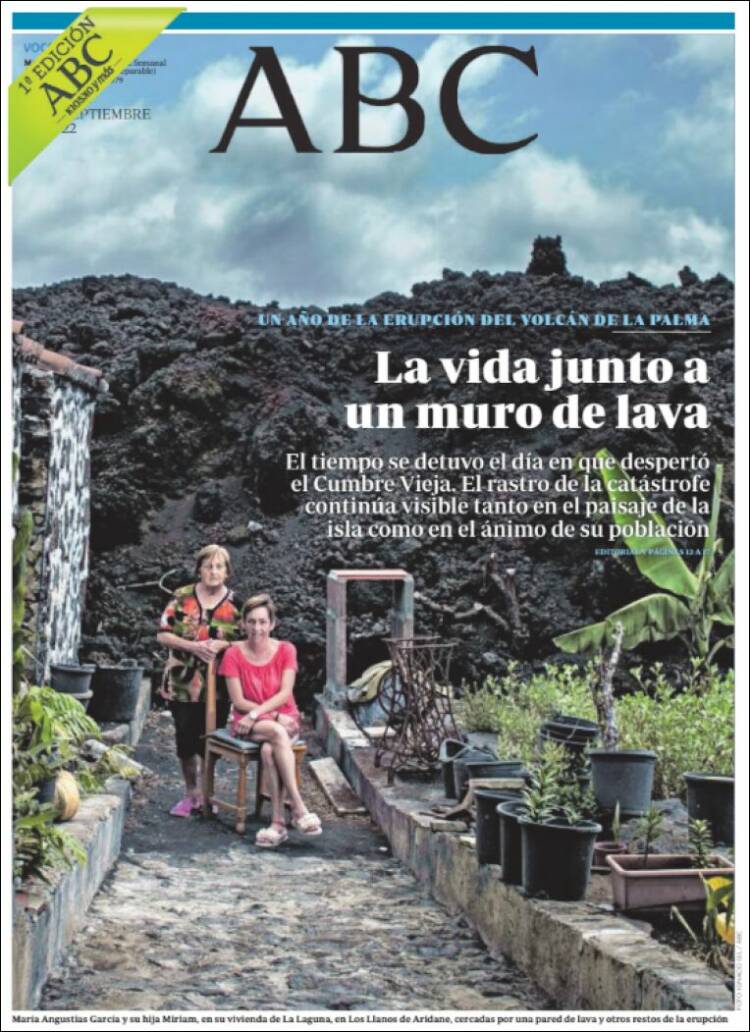 Portada de ABC (España)