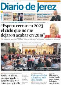 Portada de Diario de Jerez (España)