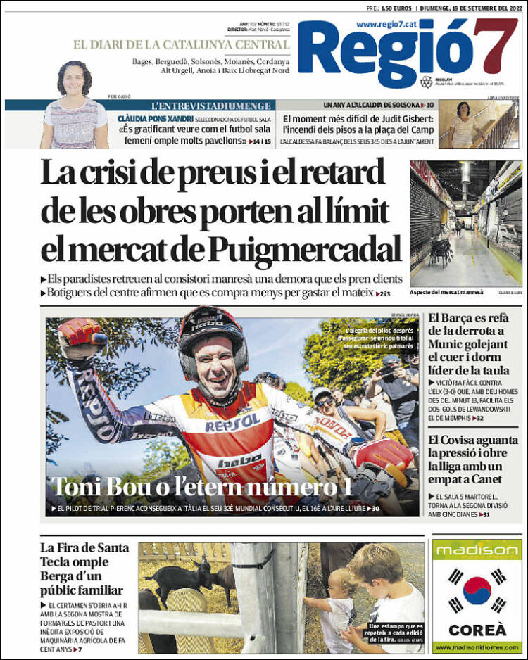 Portada de Regio7 (España)