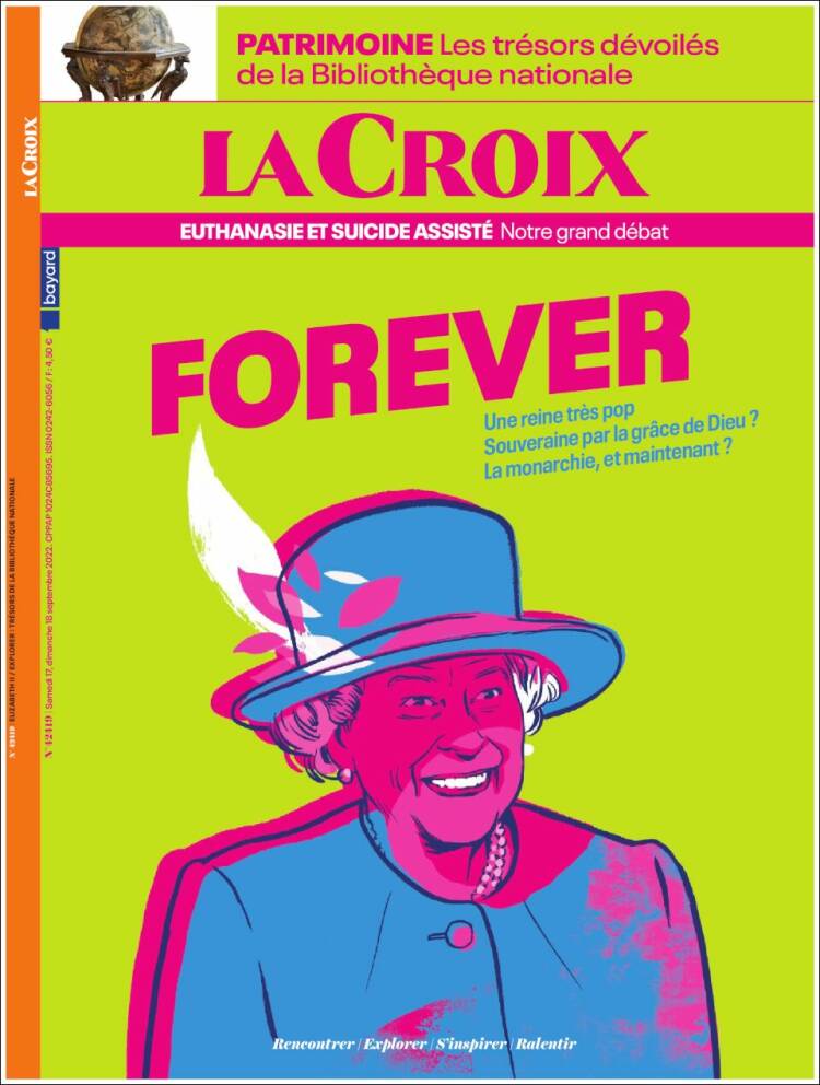 Portada de La Croix (Francia)