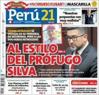 Portada de Perú 21 (Per&uacute;)