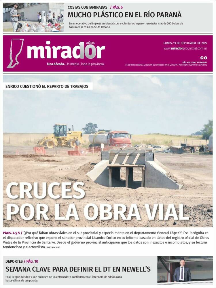Portada de Mirador Provincial (Argentina)