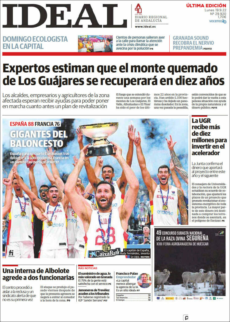 Portada de Ideal (España)