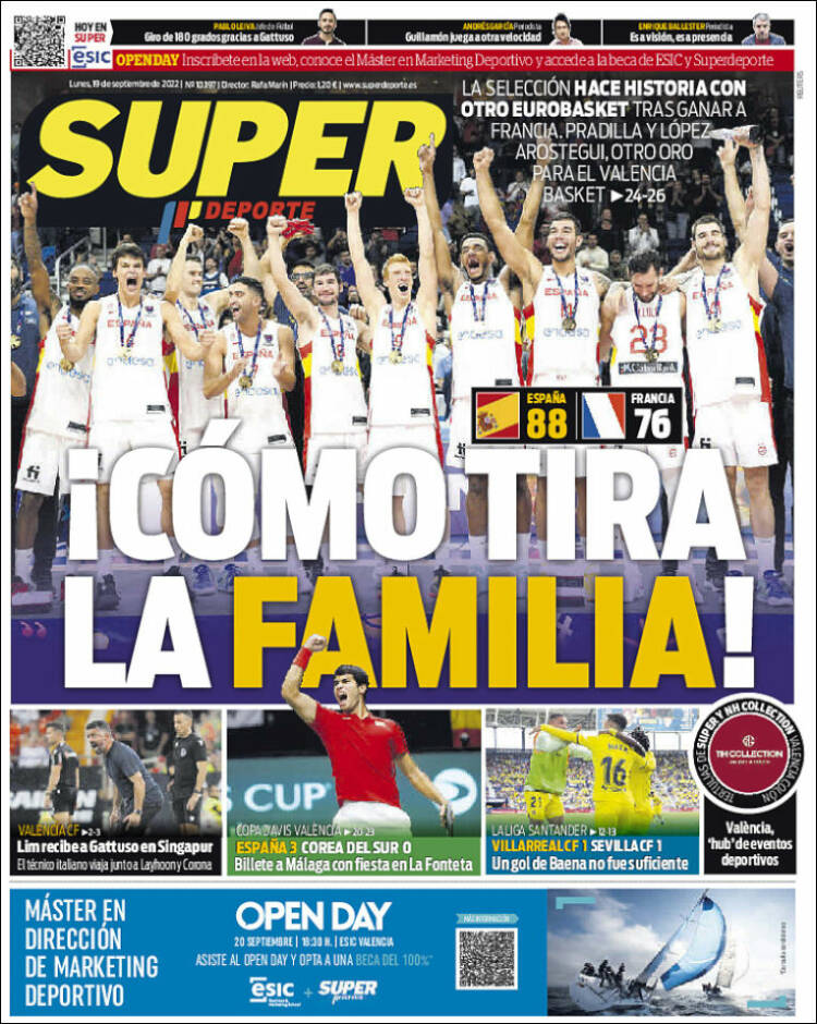 Portada de Superdeporte (España)