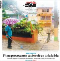 Portada de El Nuevo Día (Puerto Rico)