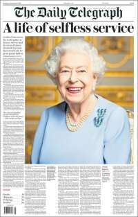 Portada de Daily Telegraph (United Kingdom)