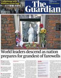 Portada de The Guardian (United Kingdom)