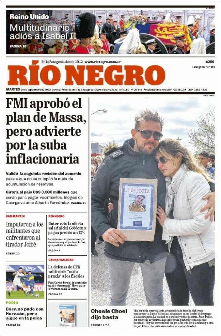 Portada de Rio Negro (Argentina)