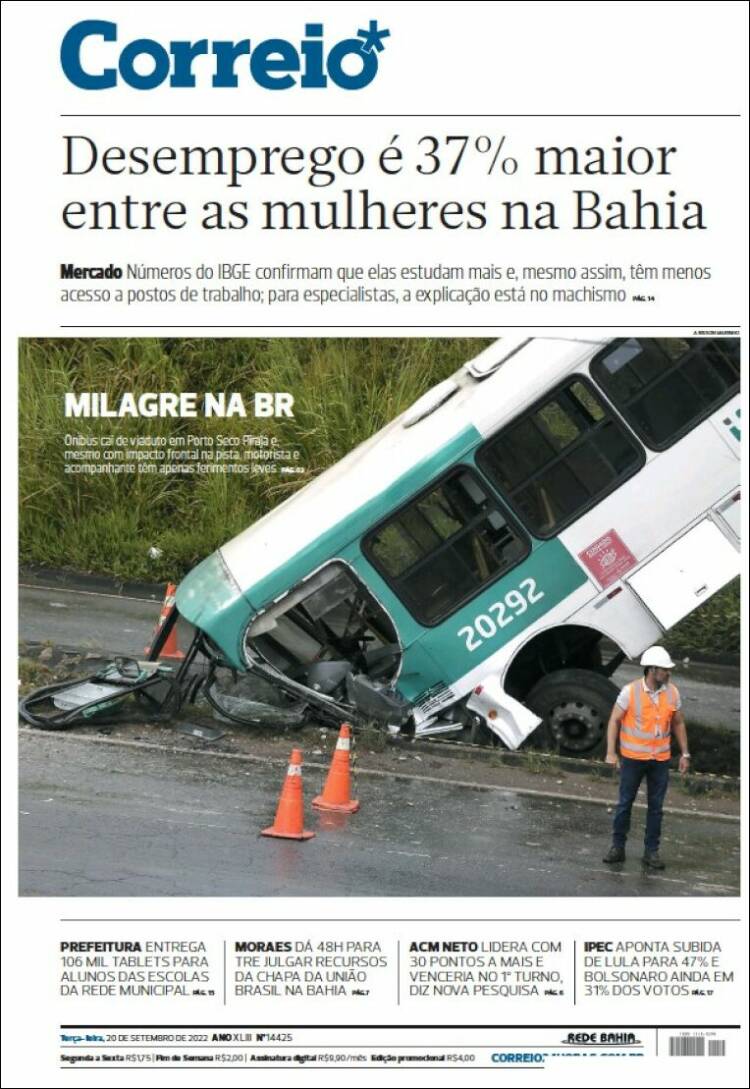 Portada de Correio* (Brasil)