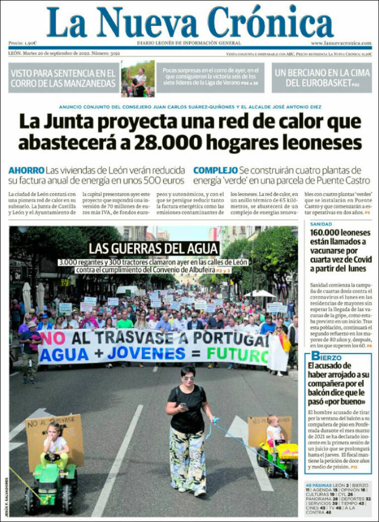 Portada de La Nueva Crónica (España)