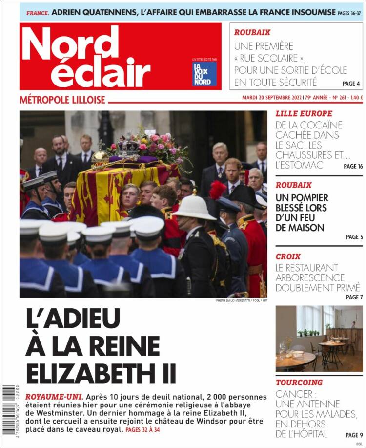 Portada de Nord Éclair (Francia)