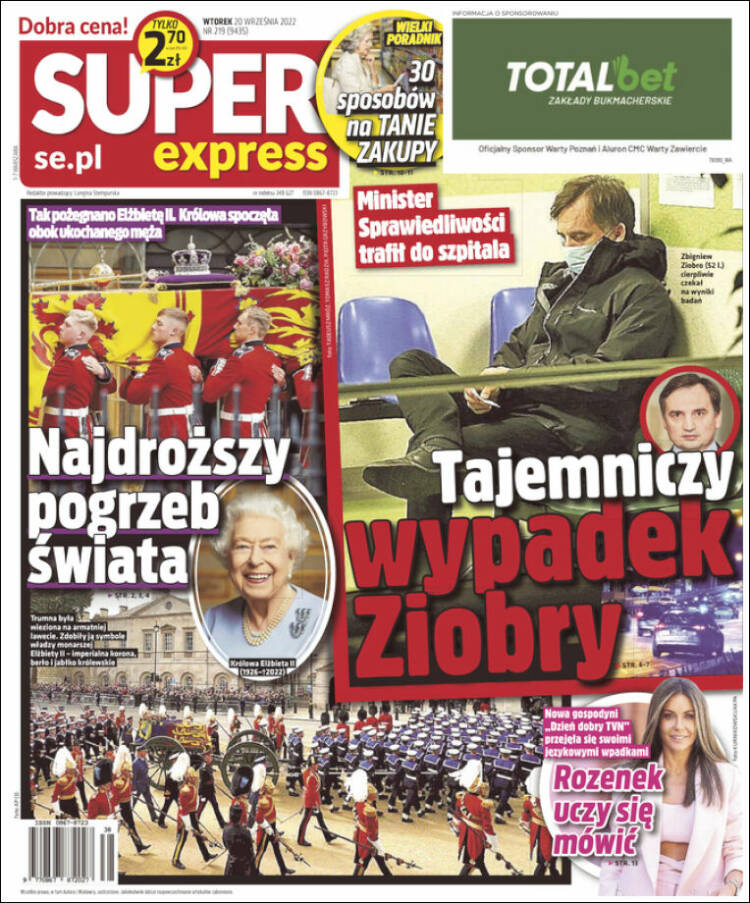 Portada de Super Express (Polonia)