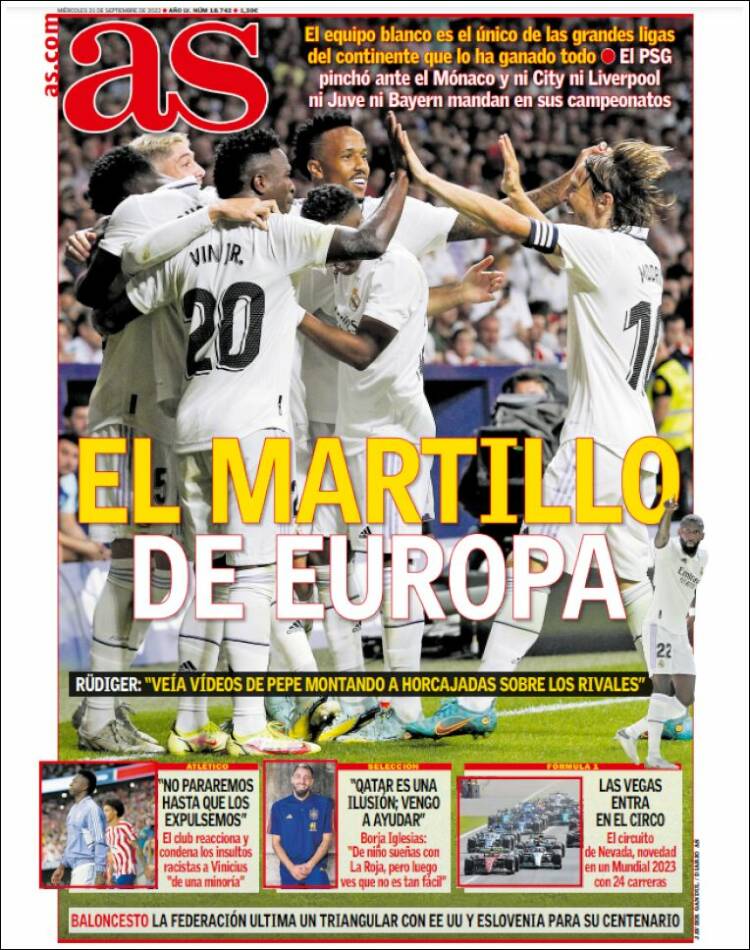 Portada de As (España)