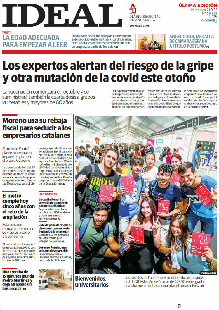 Portada de Ideal (España)
