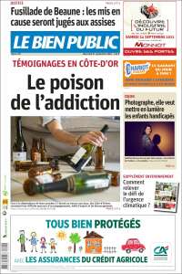 Portada de Le Bien Public (Francia)