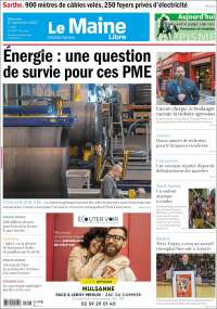 Portada de Le Maine Libre (Francia)