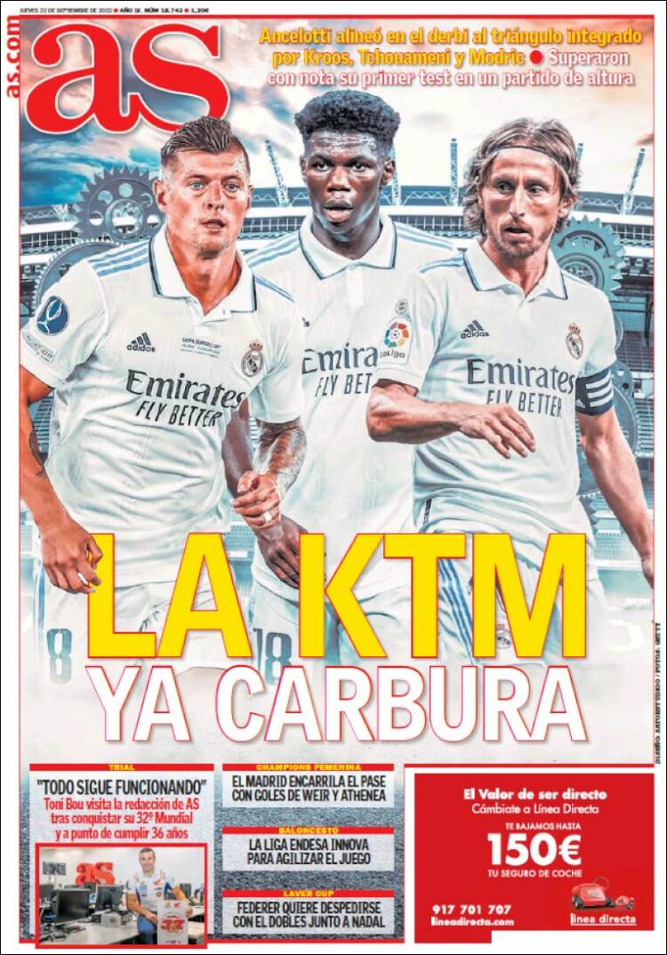 Portada de As (Espagne)