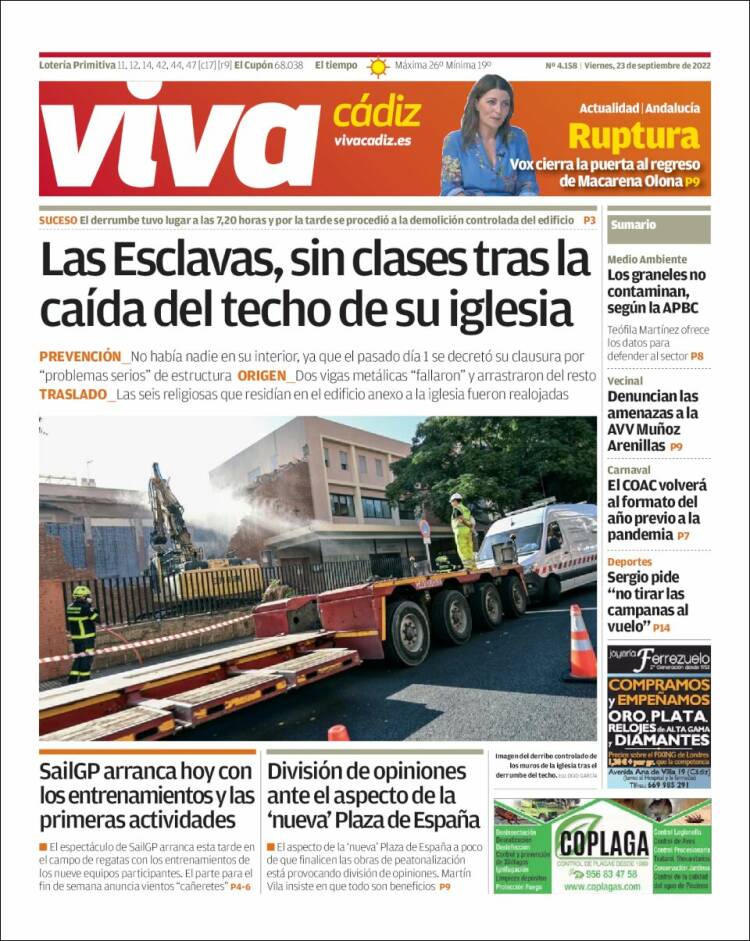 Portada de Información - Cadiz (España)