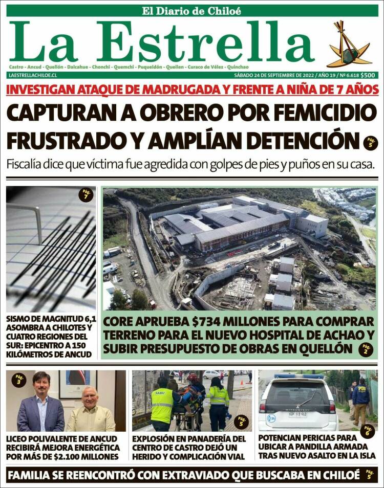 Portada de Estrella de Chiloé (Chile)