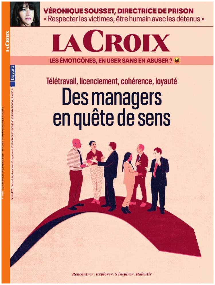 Portada de La Croix (Francia)