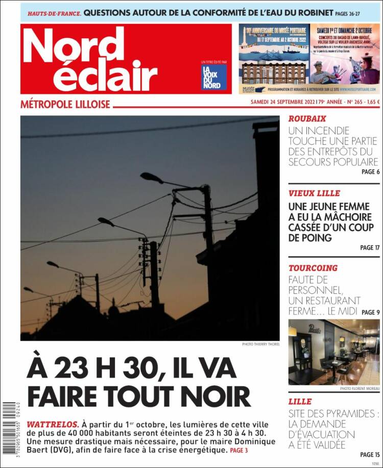 Portada de Nord Éclair (Francia)