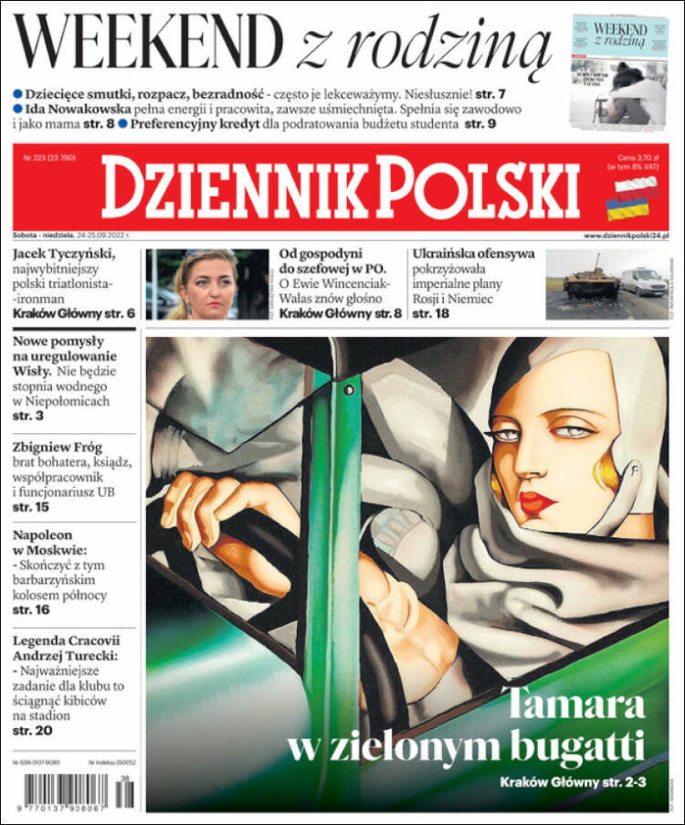 Portada de Dziennik (Polonia)
