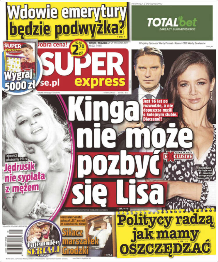 Portada de Super Express (Polonia)