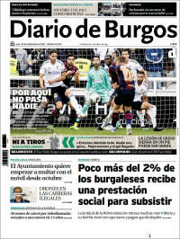 Portada de Diario de Burgos (España)