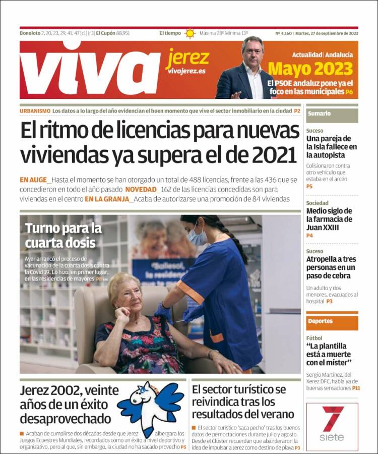 Portada de Información - Jerez (España)