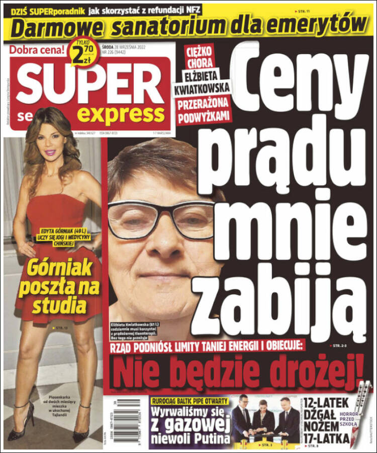Portada de Super Express (Polonia)
