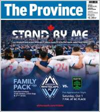 Portada de The Province (Canadá)