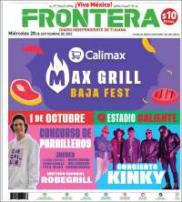 Portada de Frontera (México)