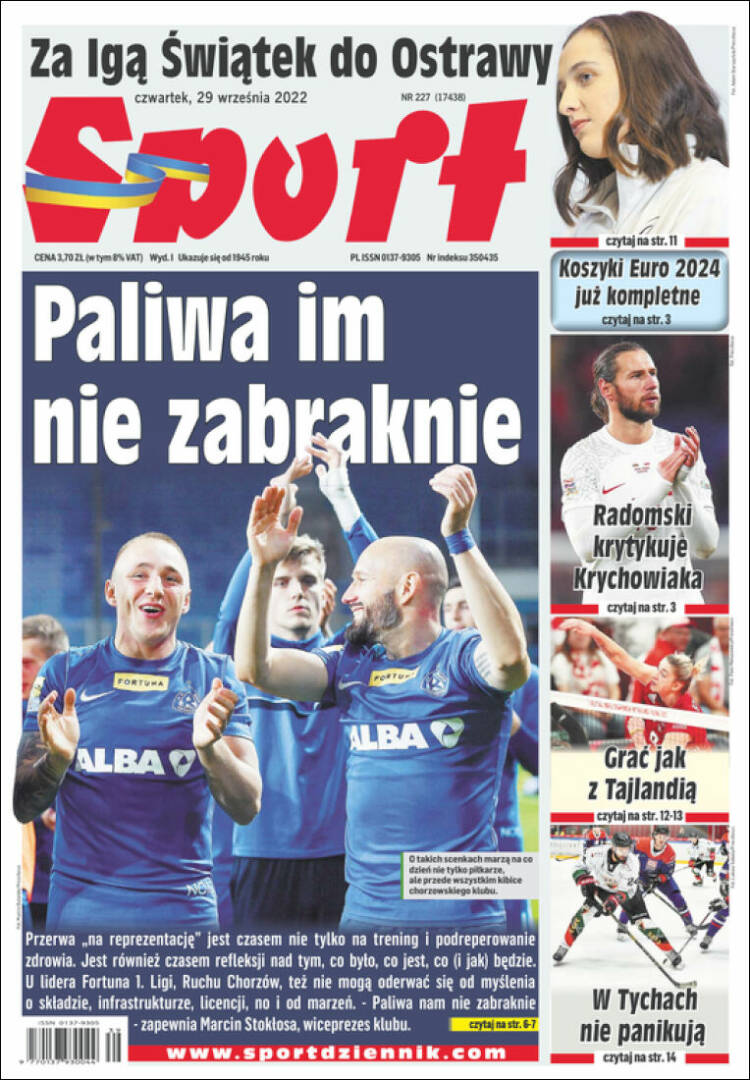 Portada de Katowicki Sport (Polonia)