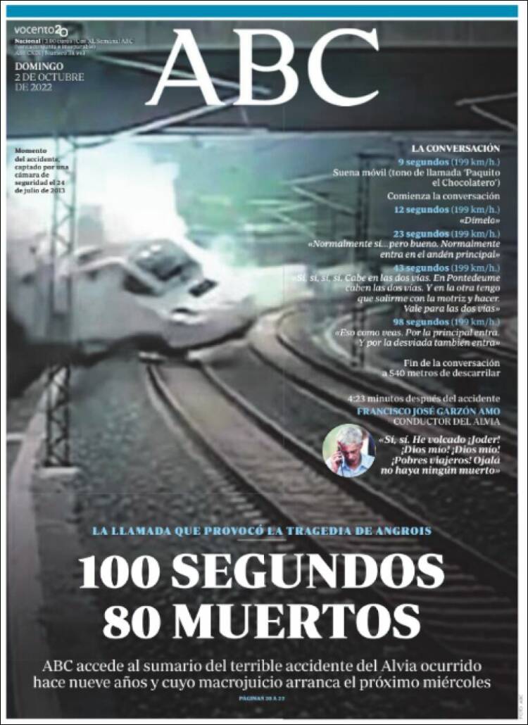 Portada de ABC (España)
