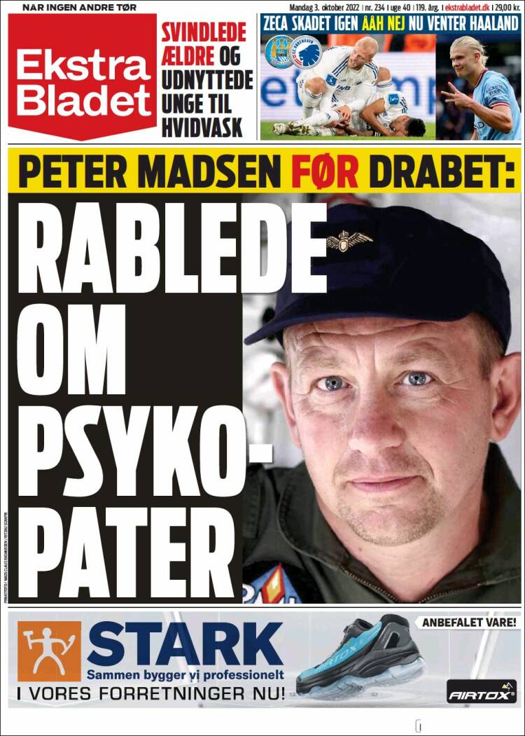 Portada de Ekstra Bladet (Denmark)