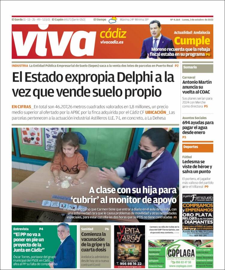 Portada de Información - Cadiz (España)