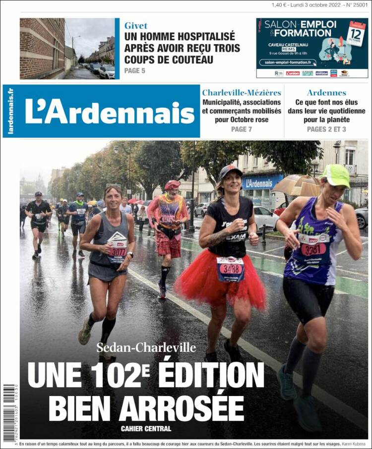 Portada de L'Ardenais (France)