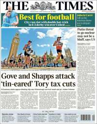 Portada de The Times (United Kingdom)