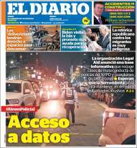 Portada de El Diario NY (USA)