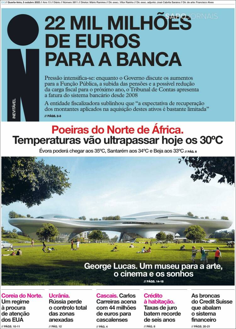 Portada de I - informação (Portugal)