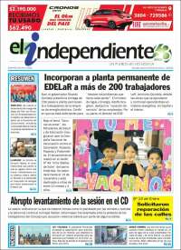 Portada de El Independiente (Argentine)