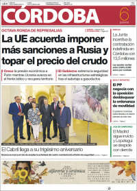 Portada de Diario de Córdoba (España)