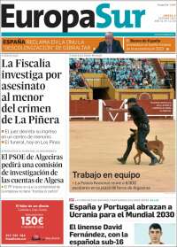 Portada de Europa Sur (España)