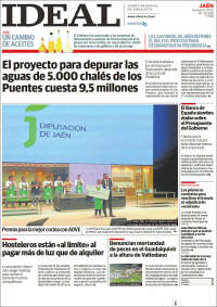 Portada de El Ideal de Jaén (España)