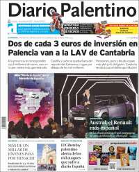 Portada de Diario Palentino (España)