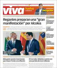 Portada de Viva Huelva (España)